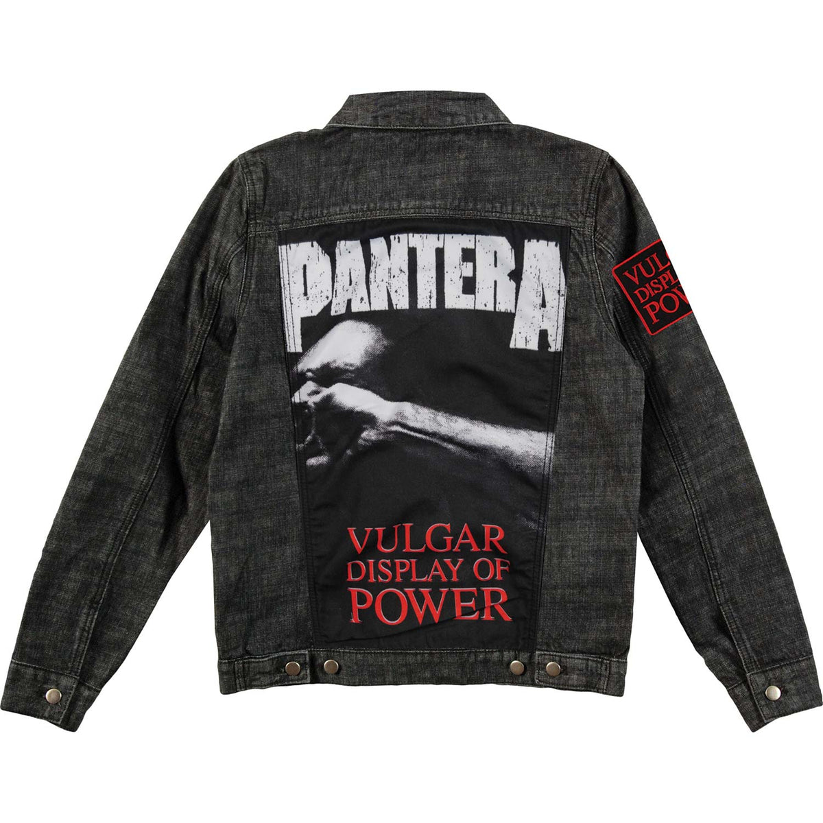 Pantera Denim Jacket Denim Jacket Back