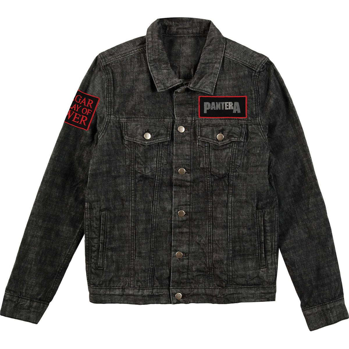 Pantera Denim Jacket Denim Jacket Front