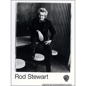 Rod Stewart Promo Glossy Front