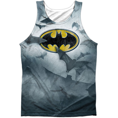 Batman Bat's Logo 100% Poly Mens Tank