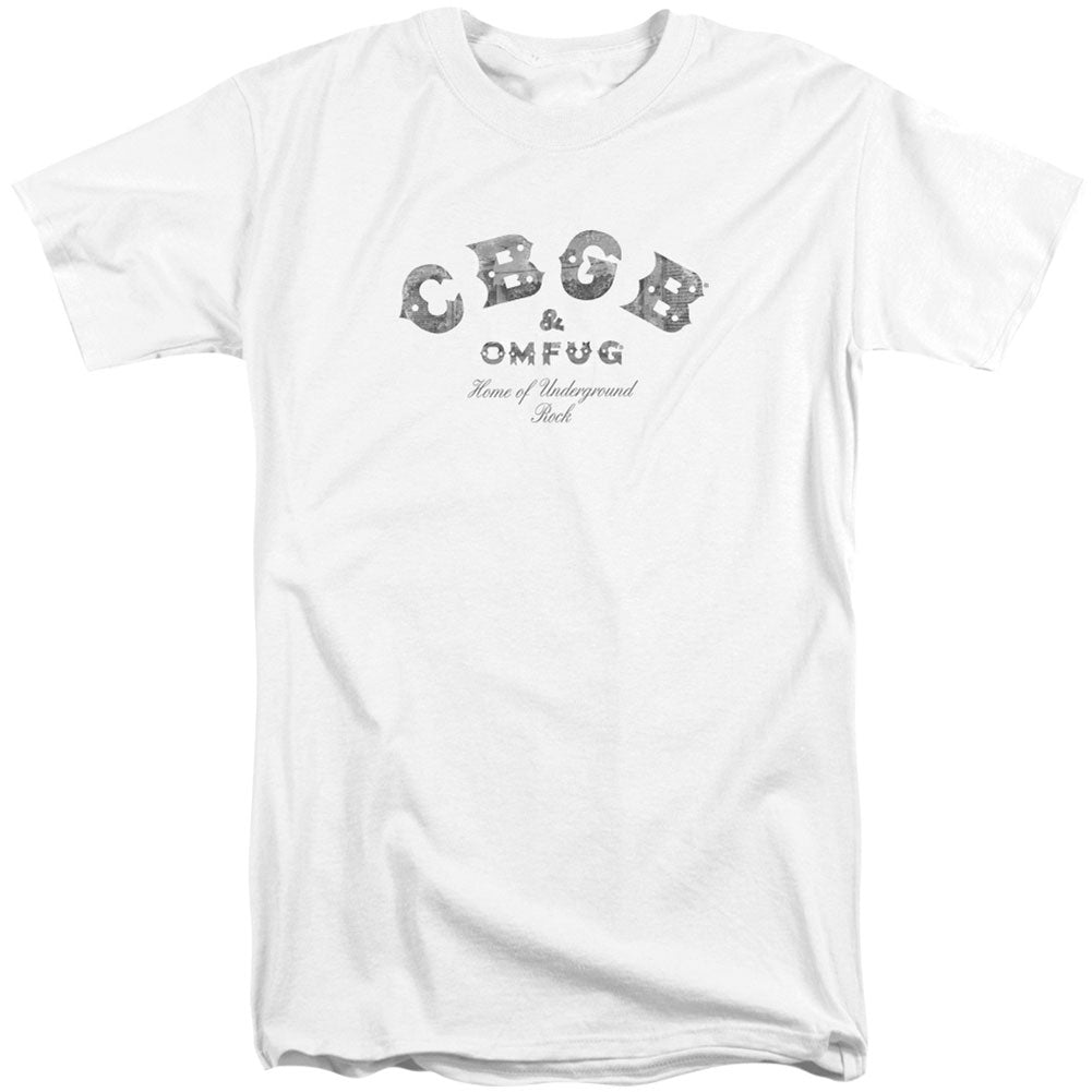 CBGB CBGB Club Logo Adult T-shirt Tall