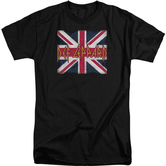 Def Leppard Union Jack Adult T-shirt Tall