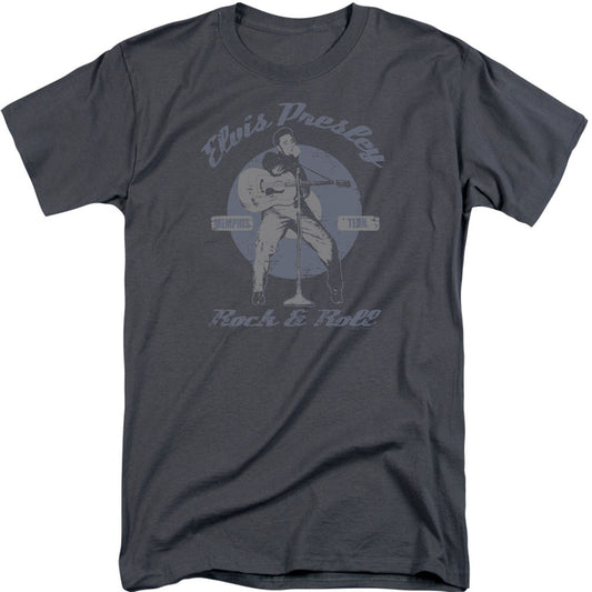 Elvis Presley Rock & Roll Adult T-shirt Tall