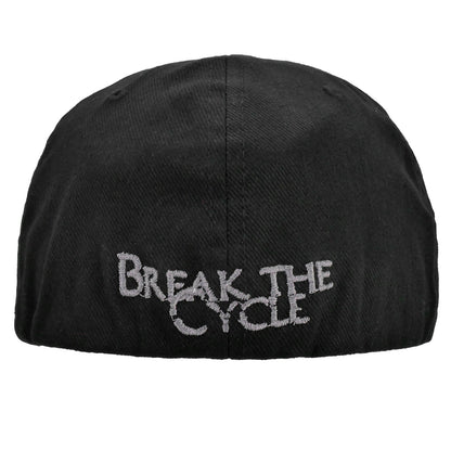 Raised Logo Fitted:size: s-m Baseball Cap