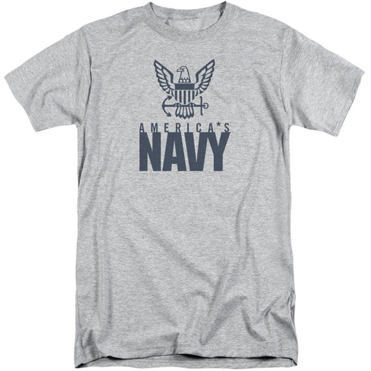 Navy Eagle Logo Adult T-shirt Tall
