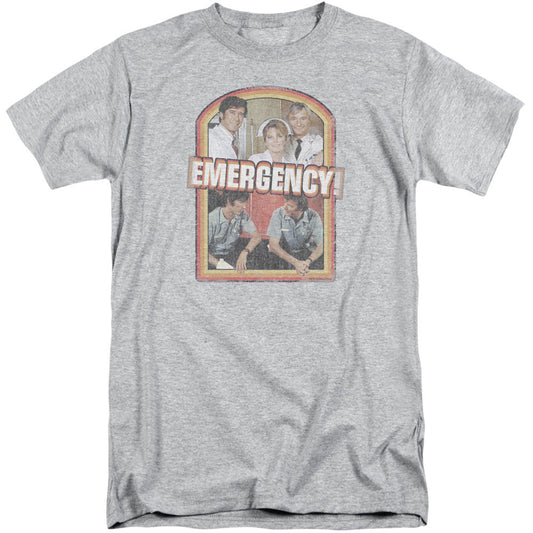Emergency! Retro Cast Adult T-shirt Tall