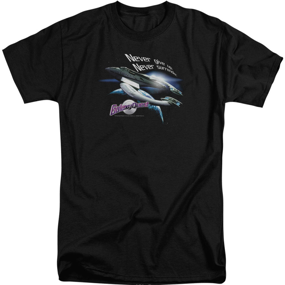 Galaxy Quest Never Surrender Adult T-shirt Tall