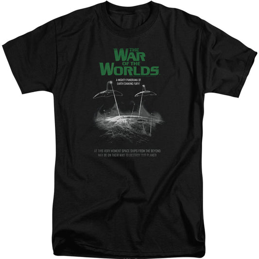 War Of The Worlds Attack Poster Adult T-shirt Tall