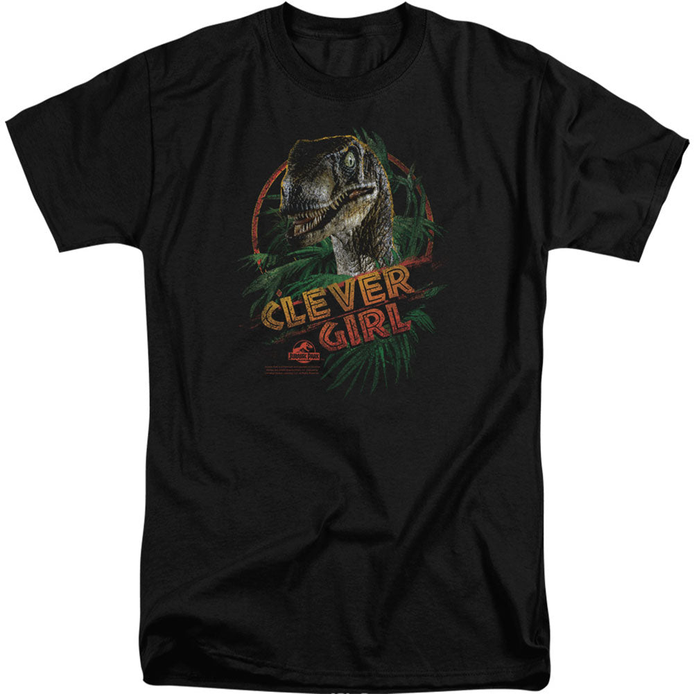 Jurassic Park Clever Girl Adult T-shirt Tall