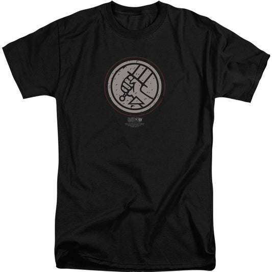 Hellboy Mignola Style Logo Adult T-shirt Tall
