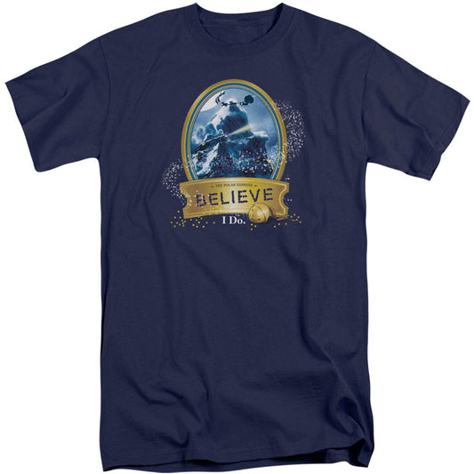 Polar Express True Believer Adult T-shirt Tall Front