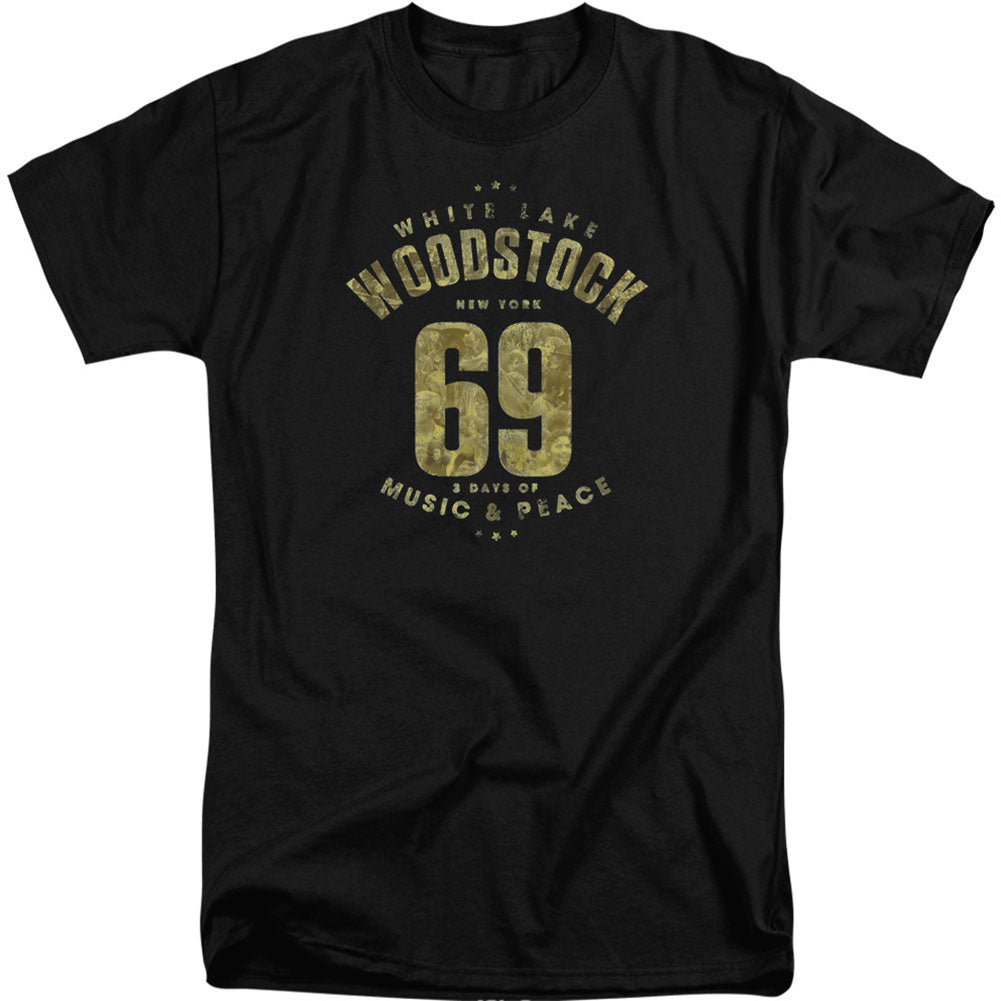 Woodstock White Lake Adult T-shirt Tall