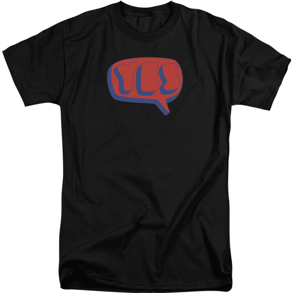 Yes Word Bubble Adult T-shirt Tall