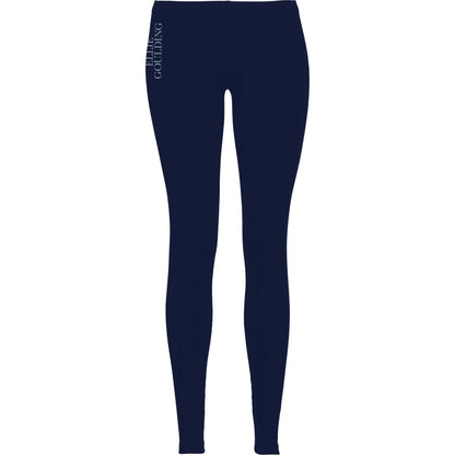 Ellie Goulding Skeleton Floral Sublimated Leggings Leggings Back