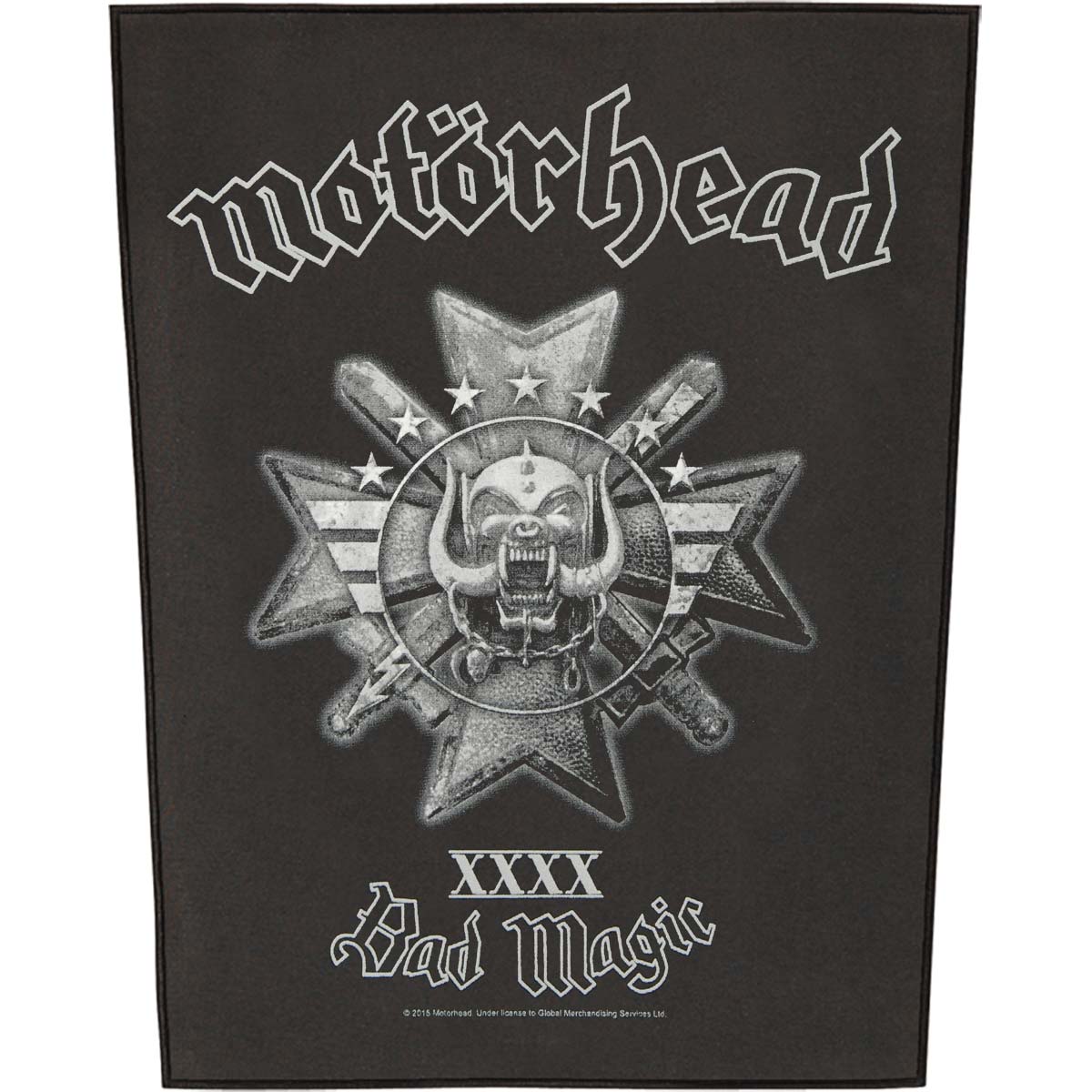 Motorhead Bad Magic Back Patch