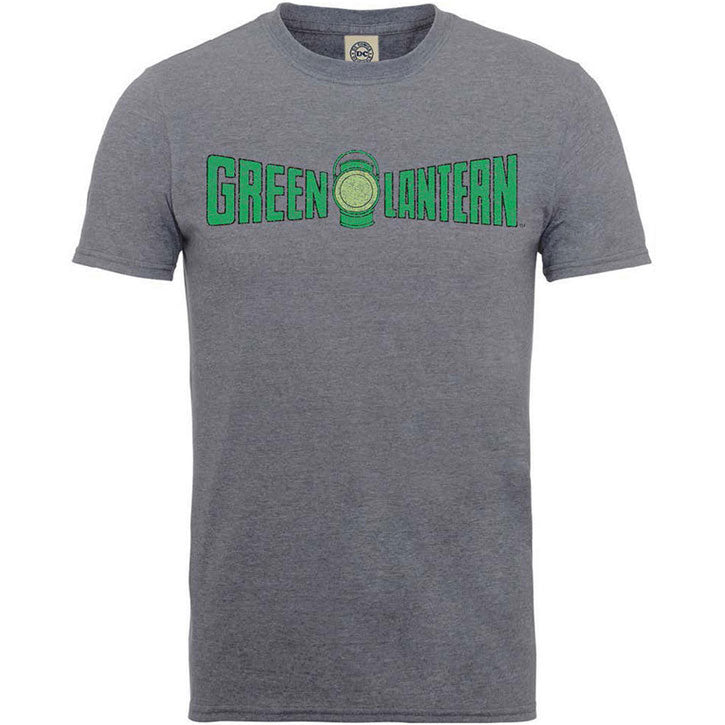 Green Lantern Crackle Logo T-shirt Front