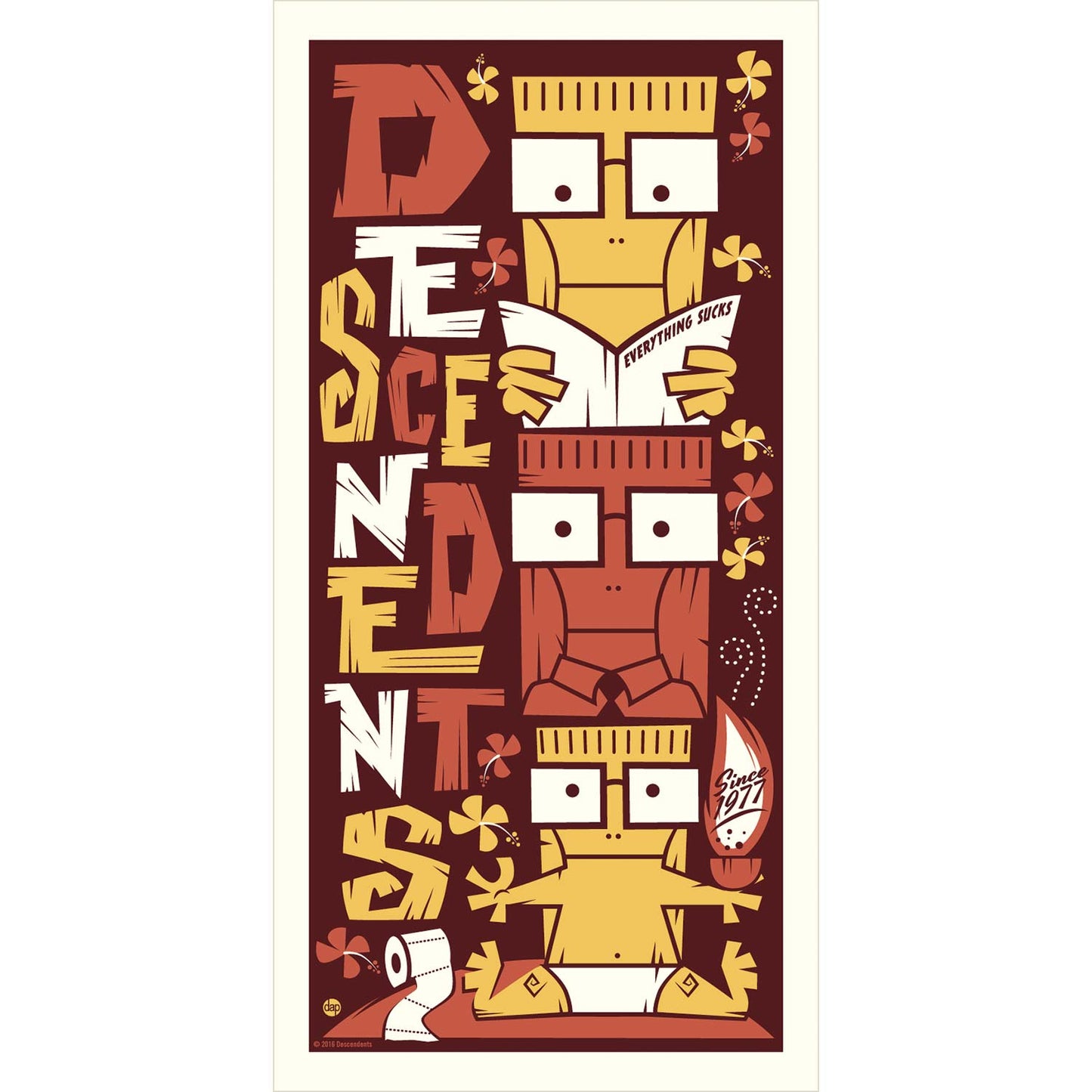 Since 1977 (Colorway 3) by Dave Perillo Limited Screenprint