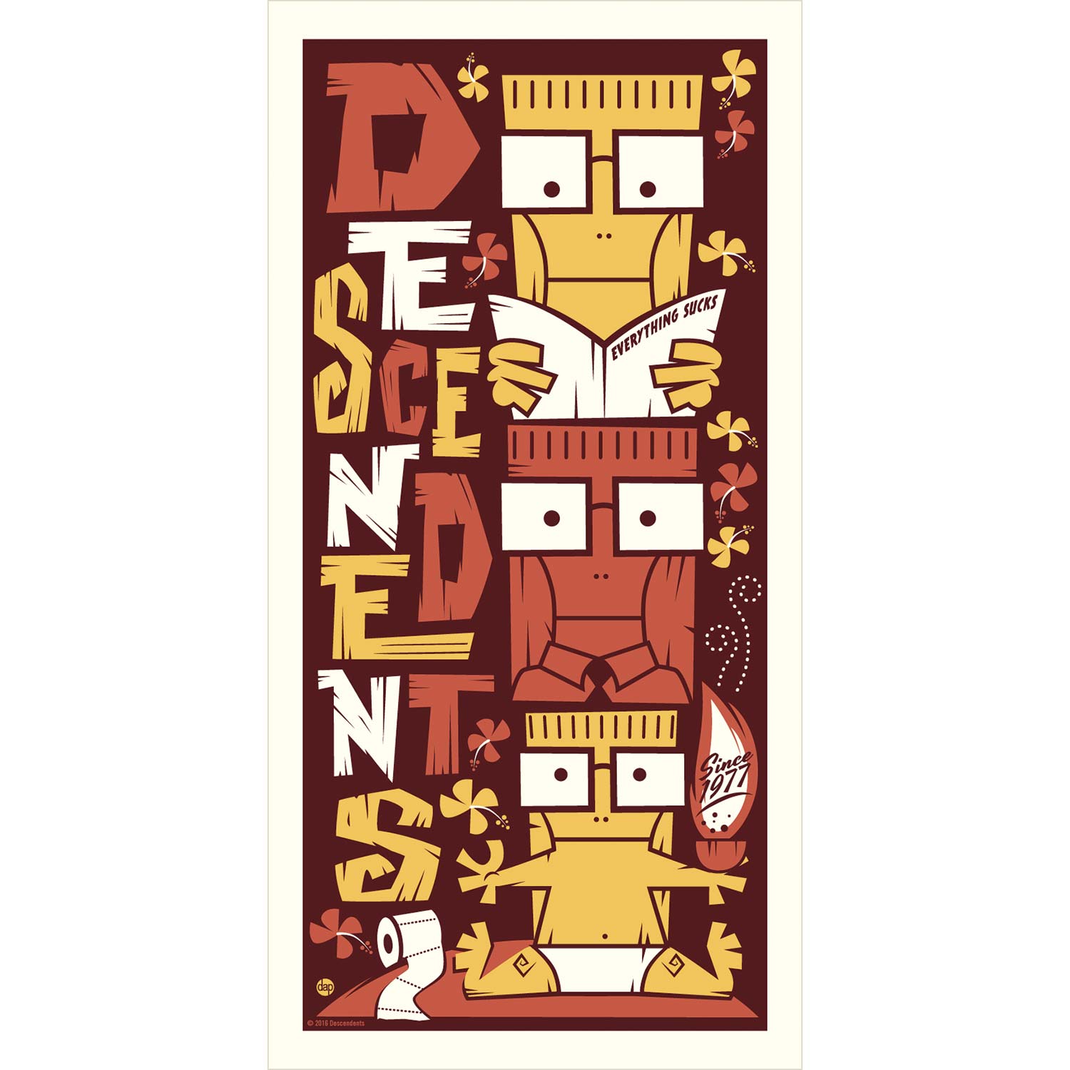 Since 1977 (Colorway 3) by Dave Perillo Limited Screenprint