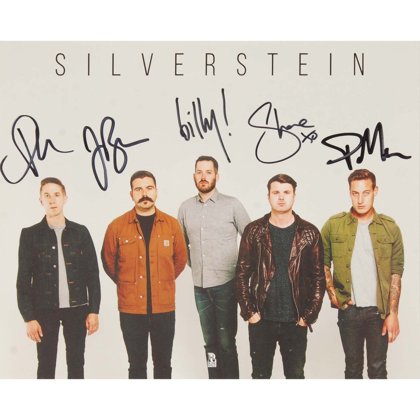 Silverstein Autographed Promo Glossy