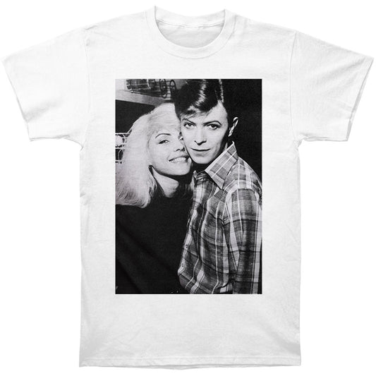 David Bowie David & Debbie Harry Slim Fit T-shirt Front