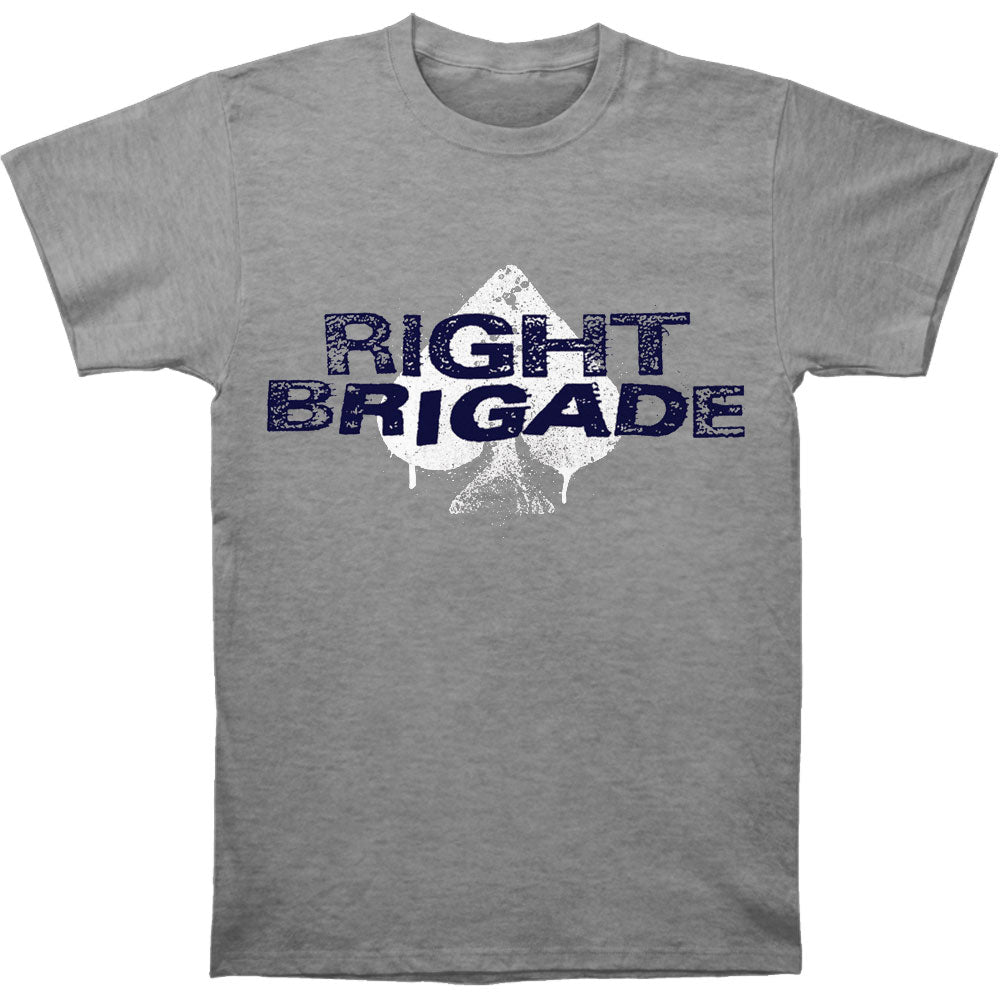 Right Brigade Gray Logo T-shirt