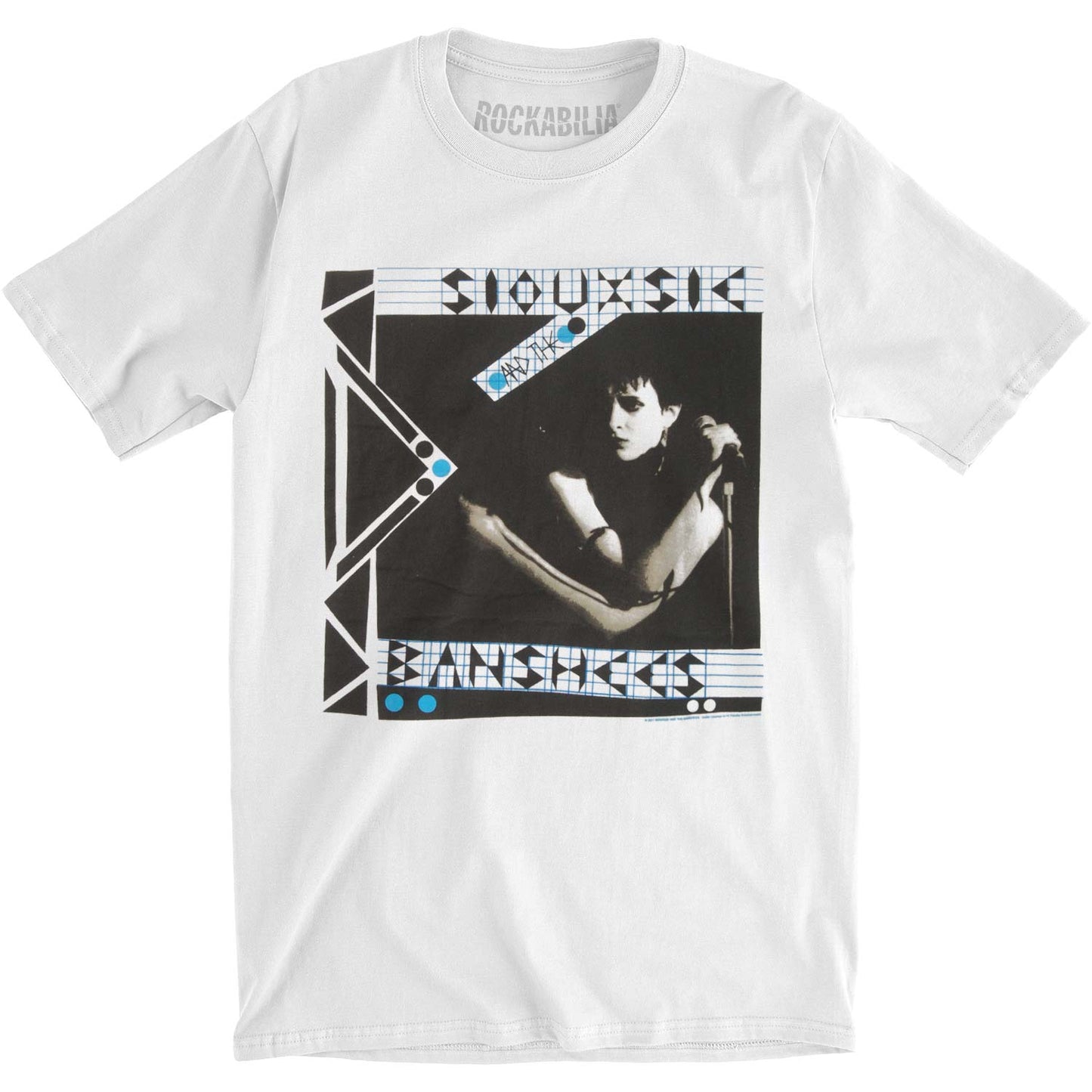 Siouxsie And The Banshees Zig Zag Slim Fit T-shirt Front