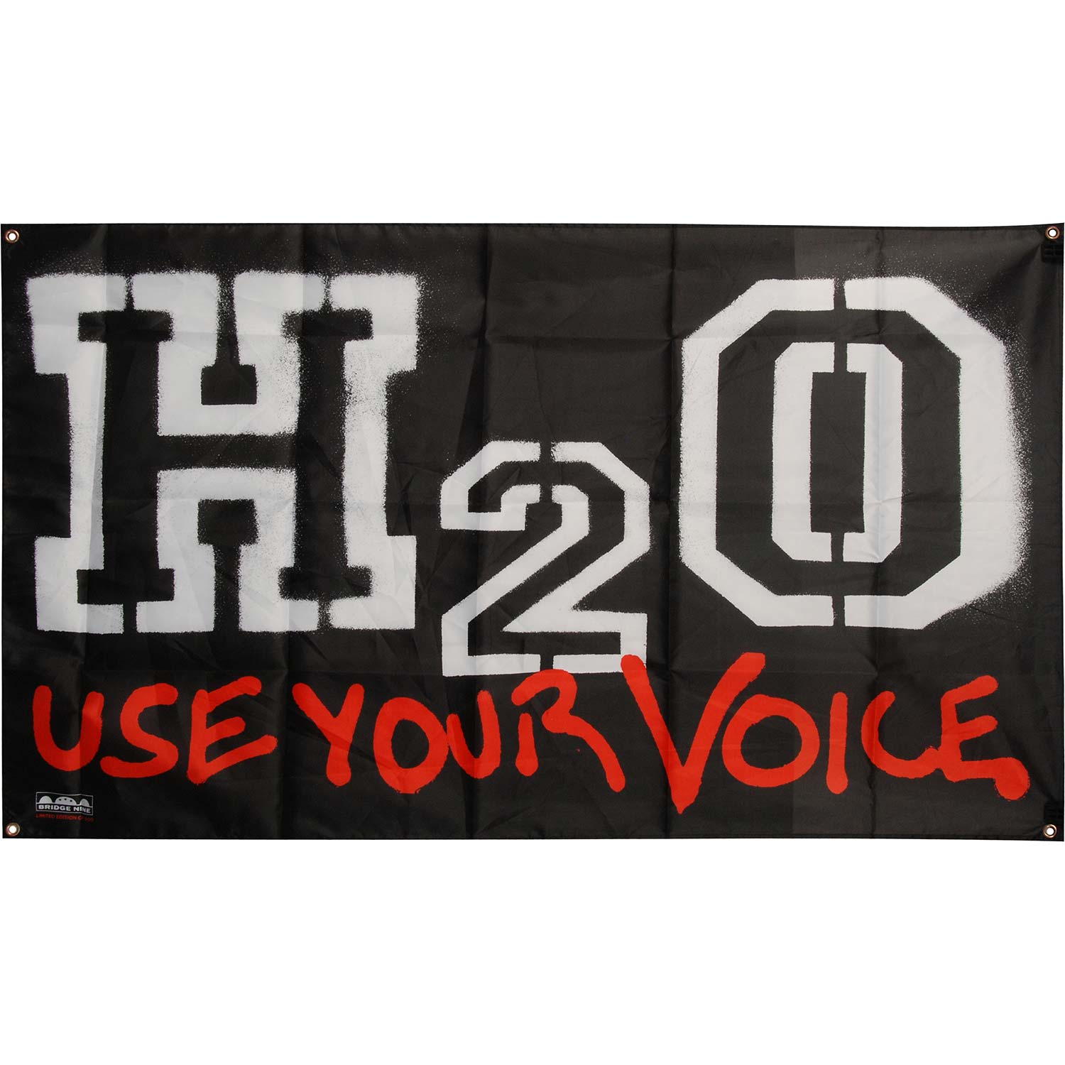 H20 Use Your Voice Poster Flag