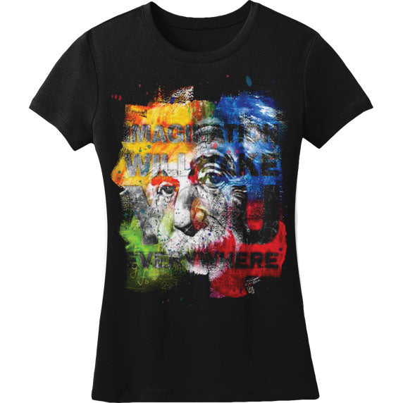 Albert Einstein Imagination Junior Top Front