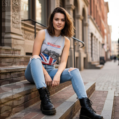 The Beatles Story (Cropped/Hotfix) Womens Tank