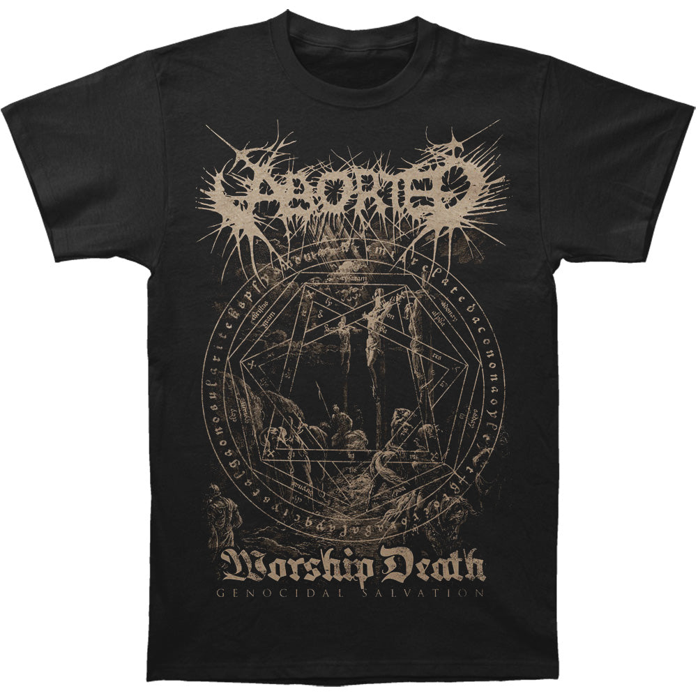 Aborted Worship Death T-shirt Front