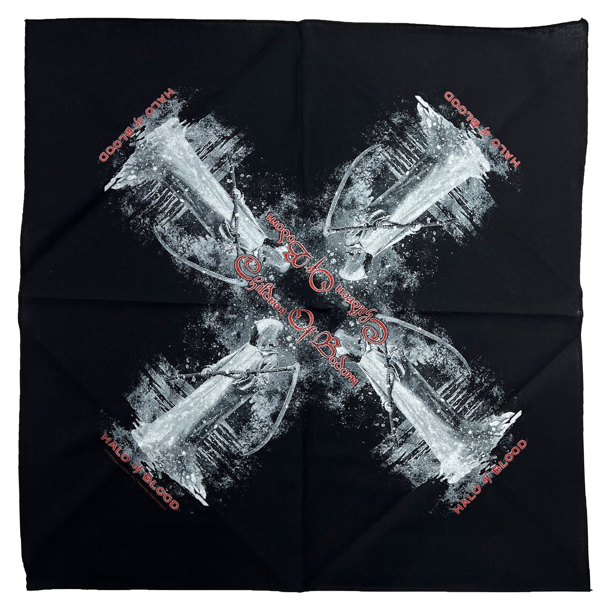 Children Of Bodom Halo Of Blood Bandana Front