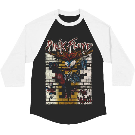 Pink Floyd The Wall Vintage Baseball Jersey Front