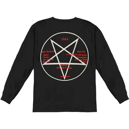 Bathory White Goat Long Sleeve Back