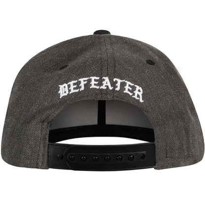 Defeater D Snapback Baseball Cap Back