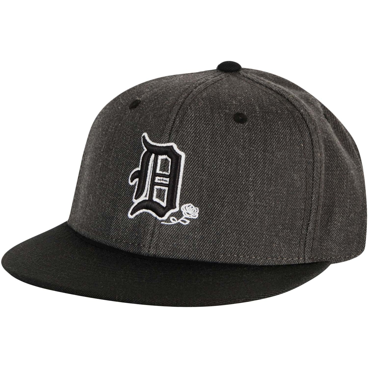 Defeater D Snapback Baseball Cap Front