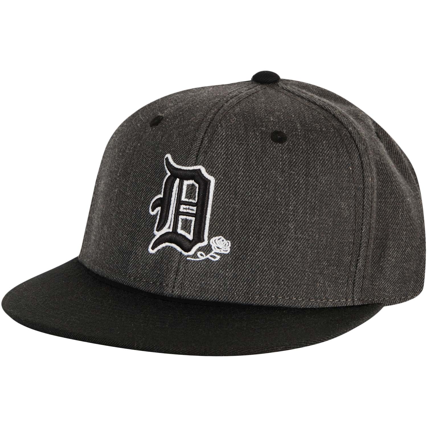 Defeater D Snapback Baseball Cap Front