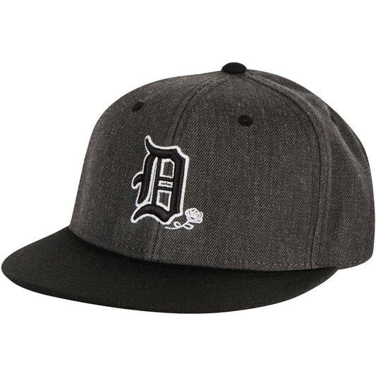 Defeater D Snapback Baseball Cap Front