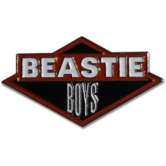 Beastie Boys Enamel Logo Pin Pewter Pin Badge Front
