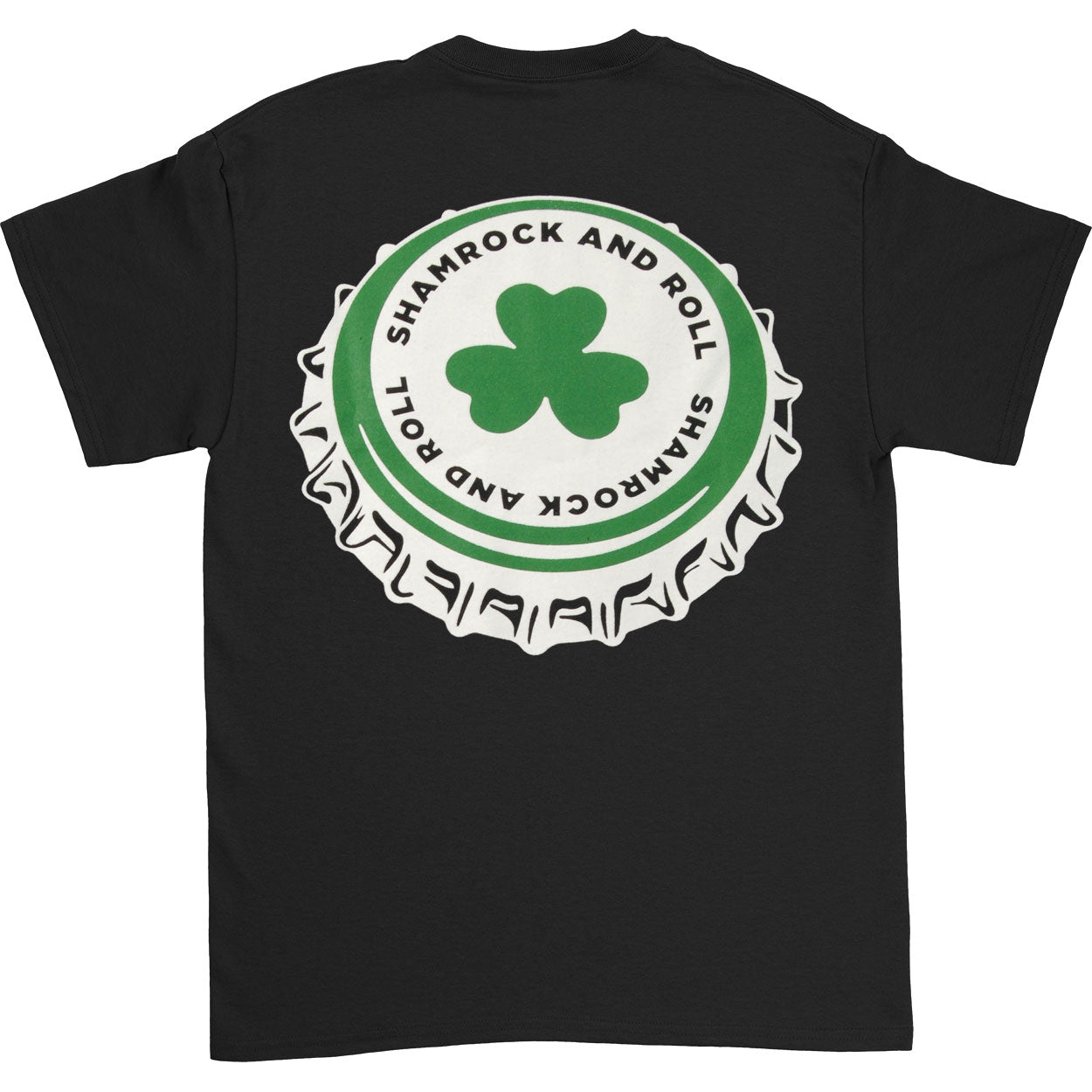 Dropkick Murphys Shamrock And Roll Cap Tee T-shirt
