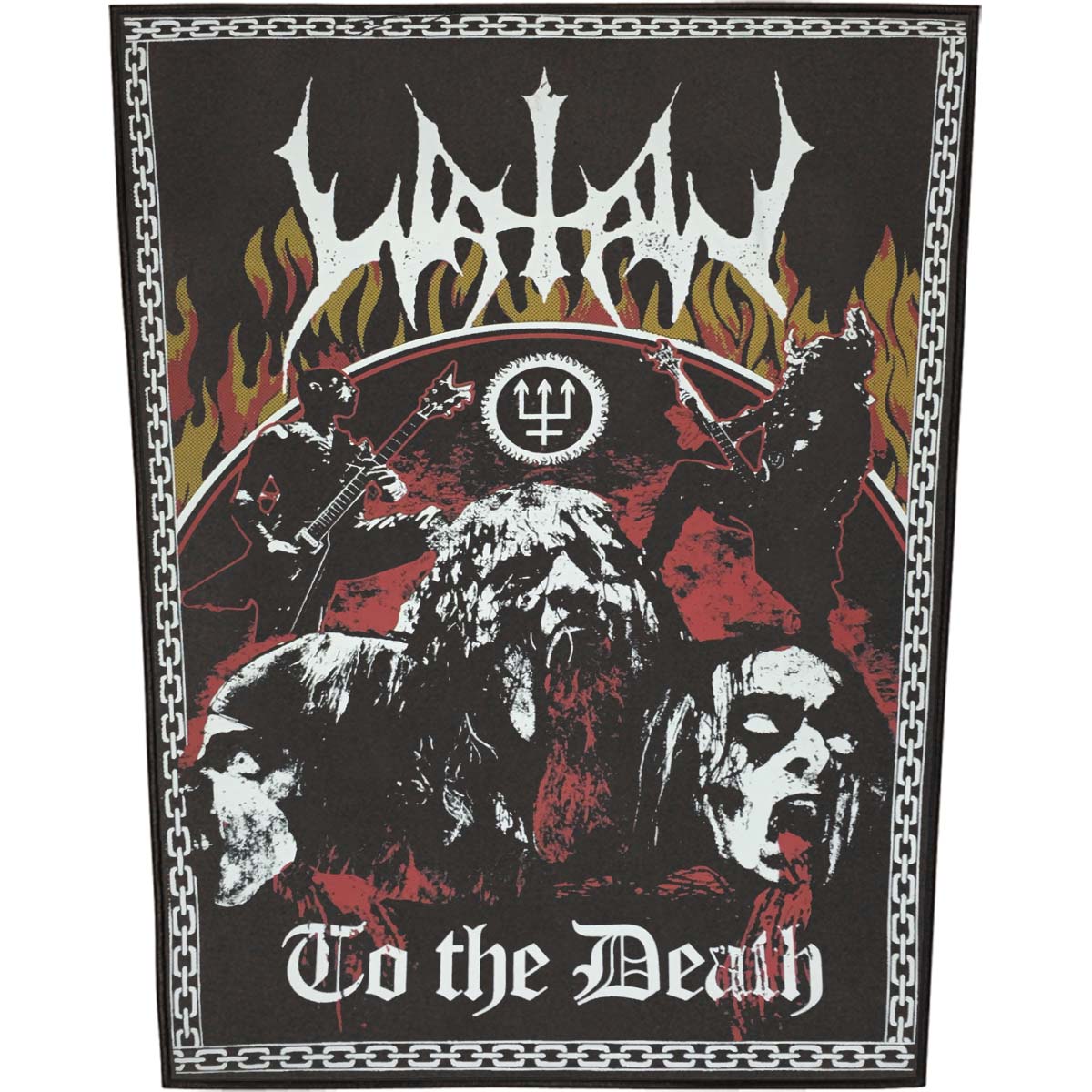 Watain To The Death Back Patch Front