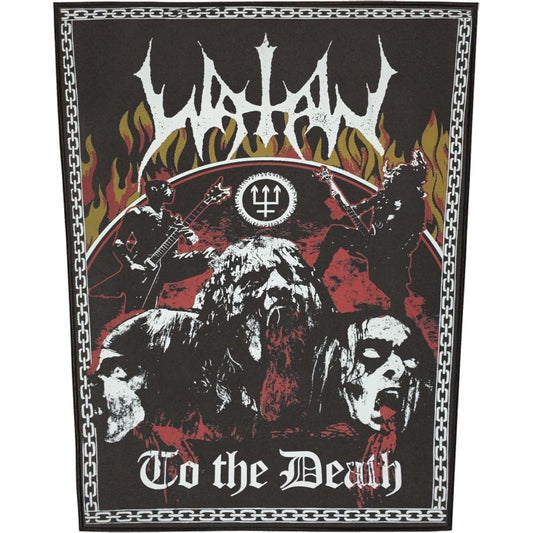 Watain To The Death Back Patch Front