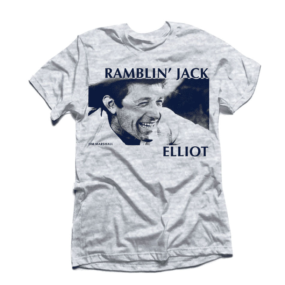 Ramblin' Jack Elliot Portrait Slim Fit T-shirt