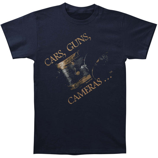 Jim Marshall Clothing Cars, Guns, Cameras Slim Fit T-shirt Front