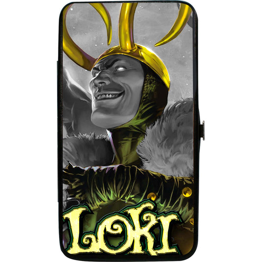 Marvel Comics Siege Loki #1 Cover Pose Grays/Greens/Yellows Girls Wallet Front