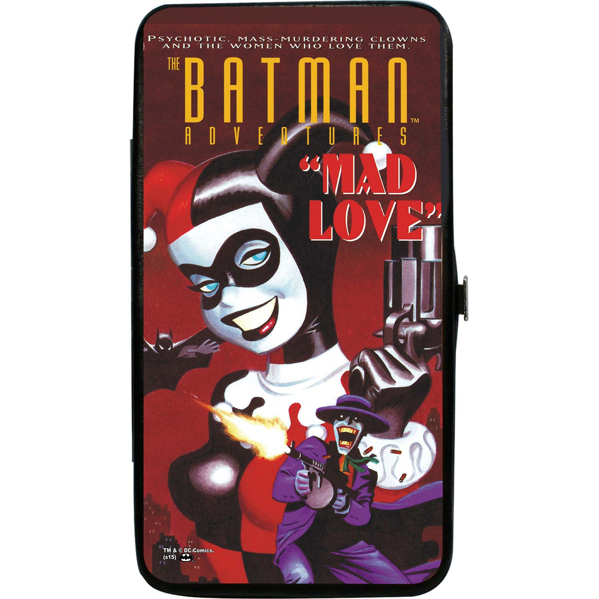 DC Comics The Batman Adventures Mad Love #1 Cover Joker/Harley Quinn Poses Girls Wallet Back