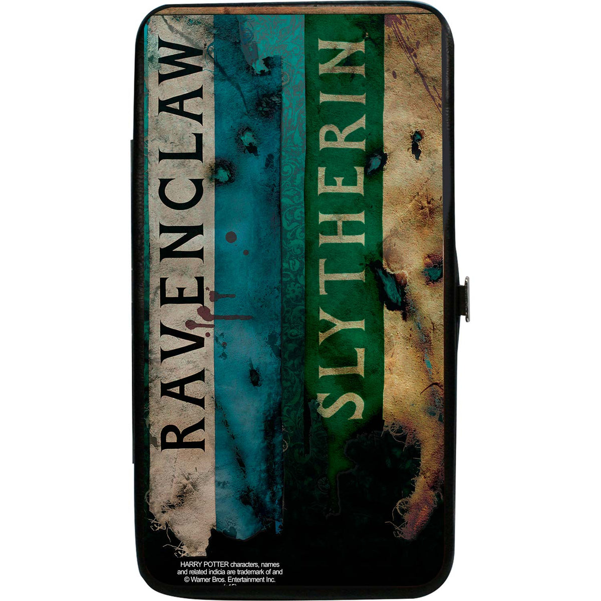 Harry Potter 4-Hogwarts House Banners Girls Wallet Back