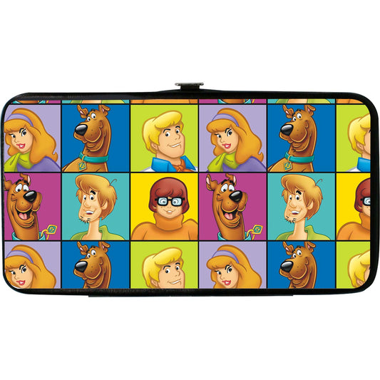 Scooby Doo Character Blocks Girls Wallet Front