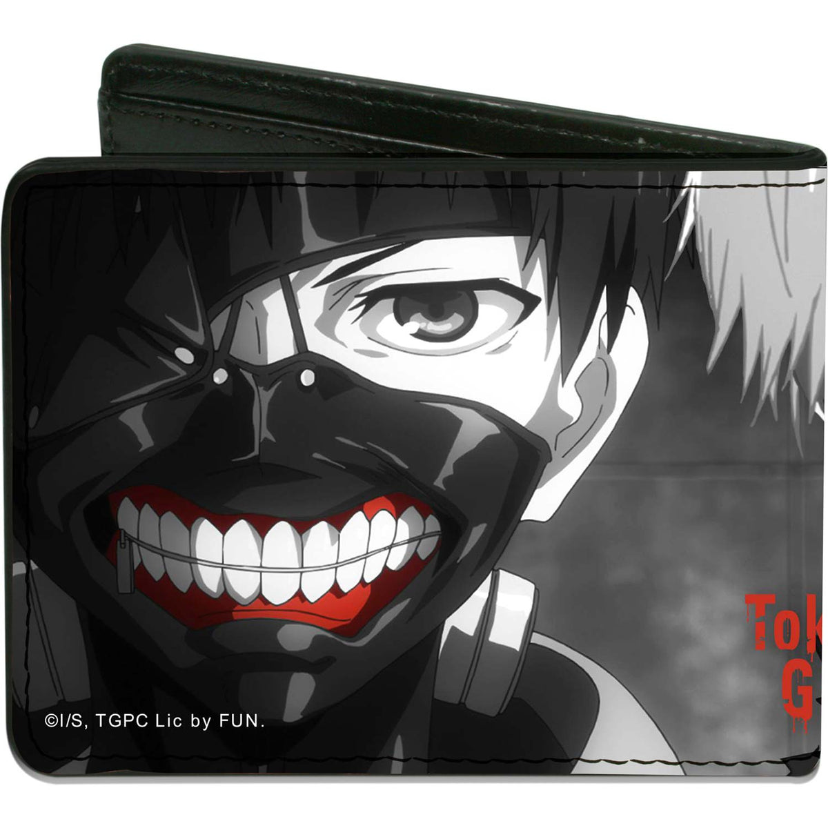 Tokyo Ghoul White Hair  Masked Kaneki Bi-Fold Back
