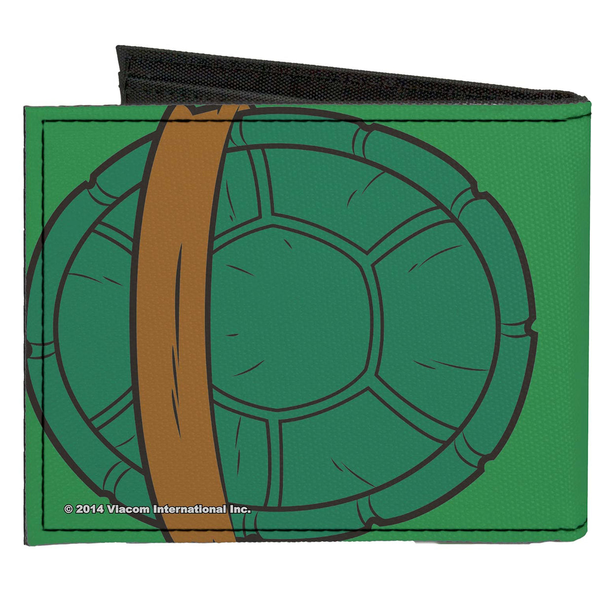 Teenage Mutant Ninja Turtles Classic  Donatello Turtle Shell Greens/Browns Bi-Fold Back