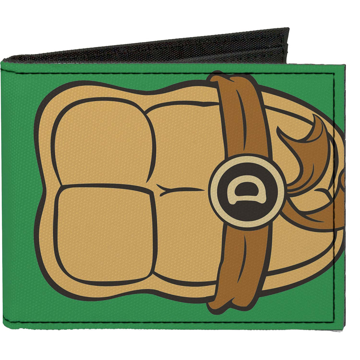Teenage Mutant Ninja Turtles Classic  Donatello Turtle Shell Greens/Browns Bi-Fold Front